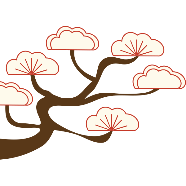 Pokeburrito, snacks, onigiris, árbol