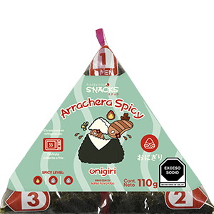 Pokeburrito, snacks, onigiris, onigiri, Tampico, Tamaulipas, México, Japón, antojo, comida, food, delivery, Arrachera Spicy