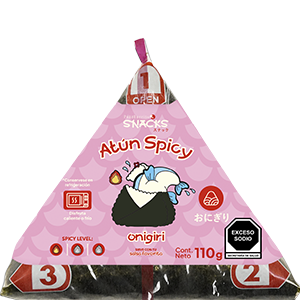 Pokeburrito, snacks, onigiris, onigiri, Tampico, Tamaulipas, México, Japón, antojo, comida, food, delivery, Atún Spicy